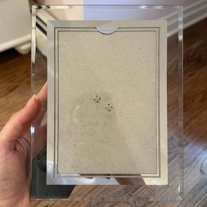 Glass picture frame